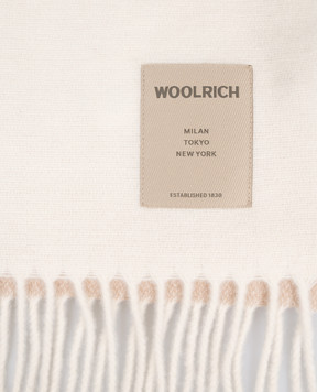 Woolrich Бежевый шарф из шерсти CFWWAC2009FRUT5142