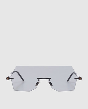 Kuboraum Черные очки P90 KRSP90BMGY00002Fw
