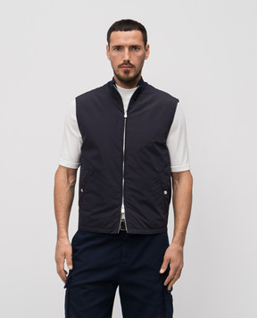 Brunello Cucinelli Синий жилет MD4796535P
