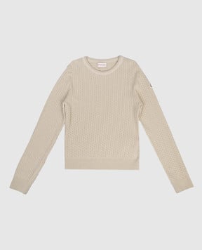 Moncler ENFANT Дитячий зелений джемпер з вовною K29549C00006M12416