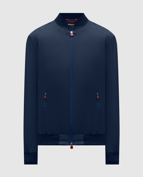 Kiton Синя вітровка UBLMSEAK0750F