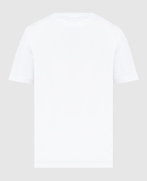 Helmut Lang Белая футболка с ремешками O01HM514