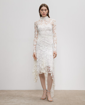 Philosophy di Lorenzo Serafini Біла сукня у квітковий візерунок A04312150