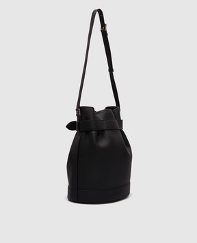 Tom Ford Чорна шкіряна сумка бакет-бег Tara L1842LCL095G