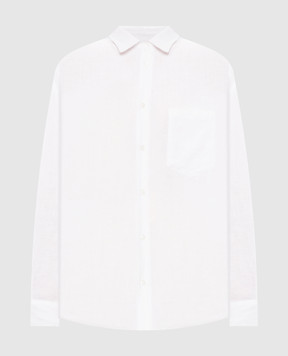 Woolrich Белая рубашка из льна CFWWSI0214FRUT3372