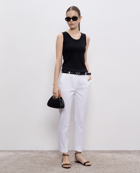Max Mara Белые чиносы DAVID DAVID