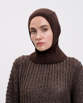 Allude Коричневий капор з кашеміру 25511223