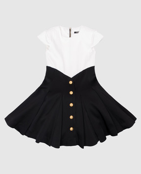 Balmain Дитяча сукня з брендовими заклепками BV1C51K02071214