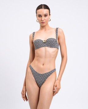 Balmain Купальник з принтом PB Labyrinth BKBC42200