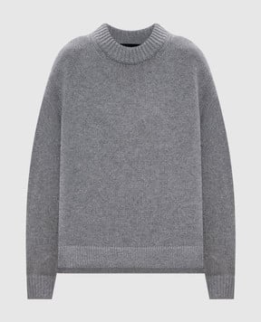 PROENZA SCHOULER Сірий светр Ruthi з кашеміру R2547291KK024