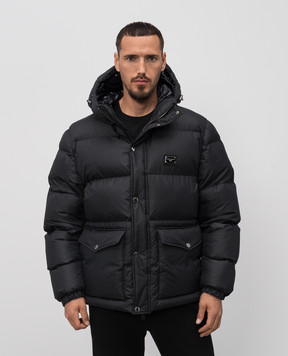 Dolce&Gabbana Чорна куртка з логотипом G9AOKTGG781