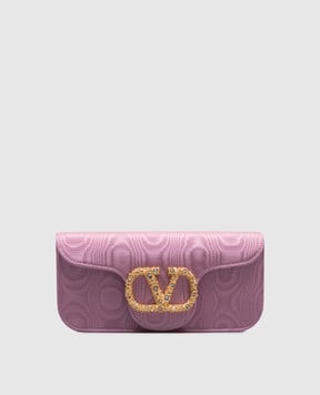 Valentino Рожева сумка крос-боді з емблемою VLogo Signature 6W0B0R24LDG