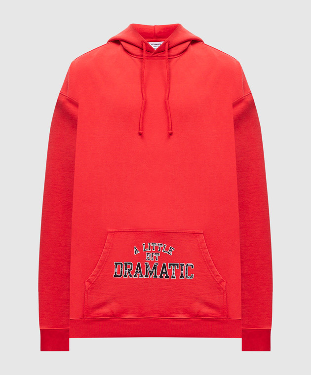 Vetements - Красное худи с принтом UA65HD440RM купить в Symbol