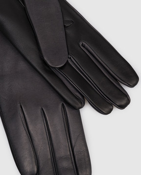 Sermoneta Gloves Шкіряні рукавички сірого кольору M39