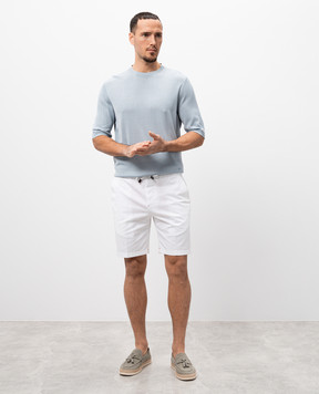 ISAIA Блакитний джемпер із шовку MG8260Y0470