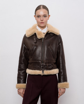 Babe Pay Pls Коричнева дублянка 2315MERINO