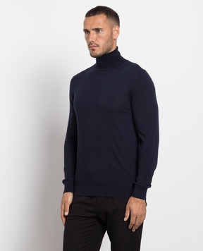Cashmere&Whiskey Голубый гольф из шерсти, шелка и кашемира. MU8571318410R4XL
