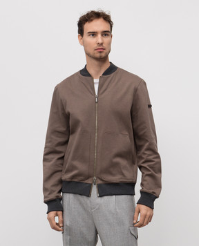 Peserico Коричнева спортивна куртка R57010J00081D
