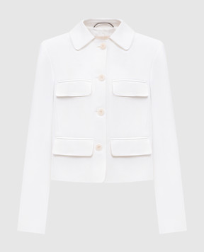 Ermanno Scervino Білий жакет D466I340ILM