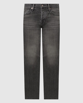 Tom Ford Серые джинсы AGED с эффектом потертости DPS001DMC036S24