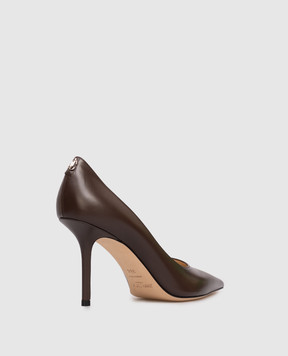 Jimmy Choo Коричневые кожаные туфли LOVE LOVE85ZNU