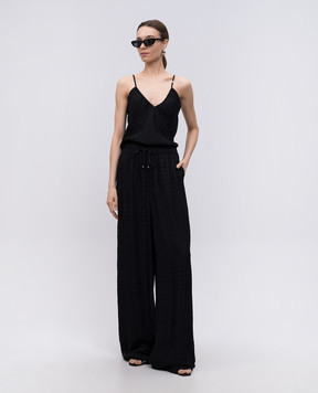 AMIRI Черные брюки в узоре AWPACA1018