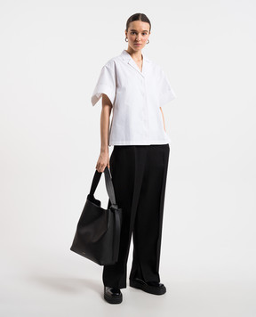 Jil Sander Біла сорочка з відворотами J04DL0105J45002