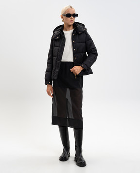Twinset Черная куртка с логотипом 252TP2720