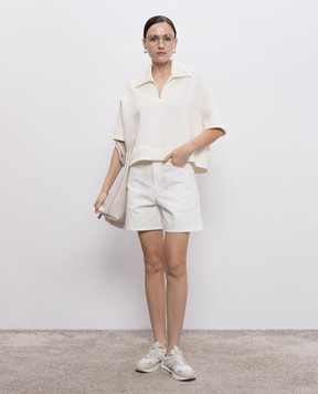 Jil Sander Белое поло J02GL0108J20232
