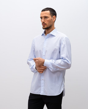 ISAIA Блакитна сорочка IM10TCKM287