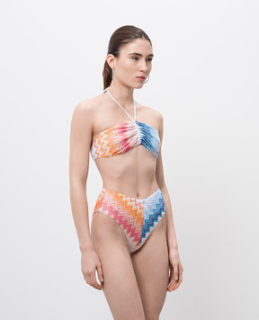 Missoni Купальник у візерунок з люрексом MS25SP00BR00ZY