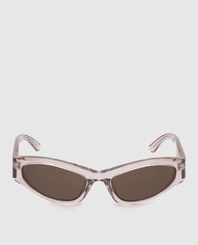 Balenciaga Бежевые солнцезащитные очки 812858T0039