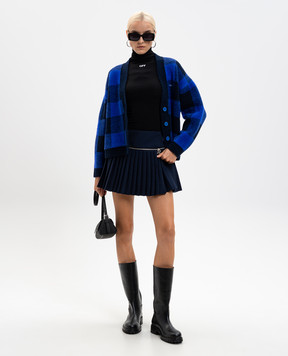 Off-White Чорний гольф з принтом логотипа Off 2AD122C99JER003