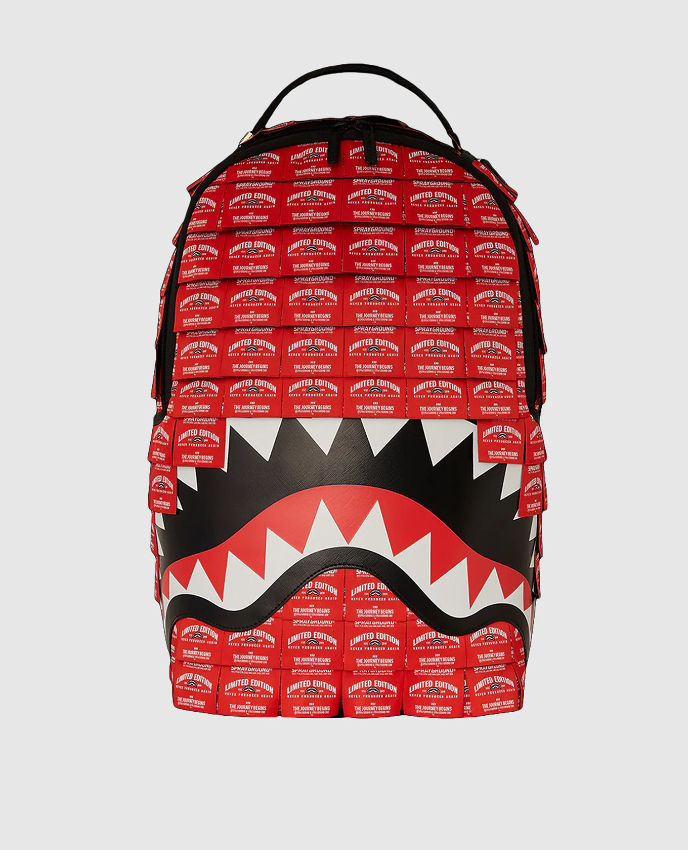 

Детский красный рюкзак LABELS SHARK, Рюкзаки