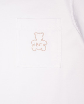 Brunello Cucinelli Детская белая футболка Bernie B0B13T197U