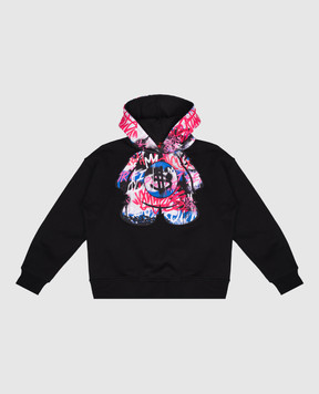 Sprayground Дитяча коричнева спортивна куртка Graffiti SPY1324GBRW