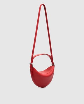 J&M DAVIDSON Красная кожаная сумка Gondola с логотипом LGND0XXTNXX