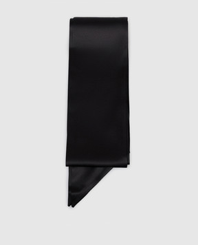 Ermanno Scervino Чорний шарф із шовку D472R701HKC