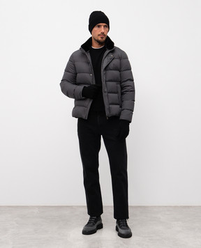 Woolrich Чорний джемпер з вовни з вишивкою логотипа CFWOKN0278MRUF0469