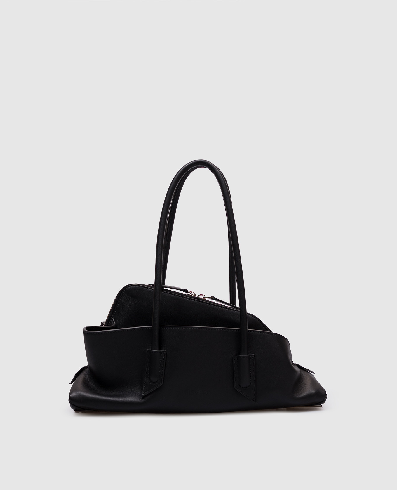 

Черная кожаная сумка-тоут La Passeggiata, Черный, Сумки на плечо