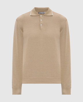 Canali Бежеве поло MK02261C1054