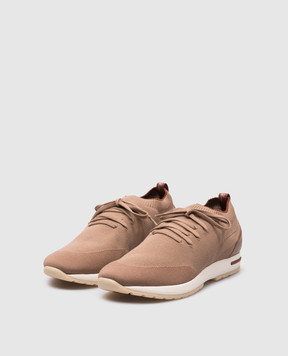 Loro Piana Бежевые снокеры Flexy Walk из шерсти FAI1540