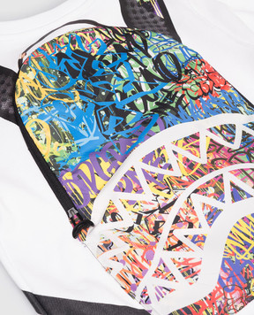 Sprayground Дитячий білий світшот Backpack SPY1371GPLUSJKT