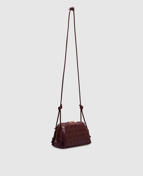 Bottega Veneta Бордова шкіряна сумка 794258VCPP1