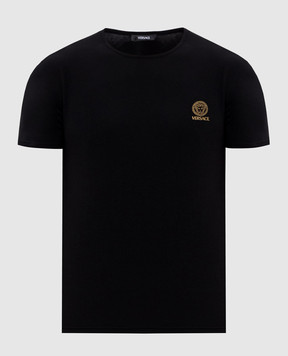 Versace Черная футболка Medusa AUU010051A10011