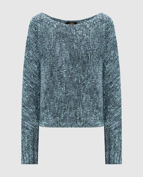 Twinset Зелений светр з логотипом 252AP3220