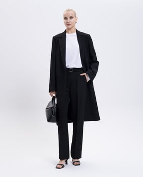Toteme Черные брюки с шерстью 252WRB0296FB0026
