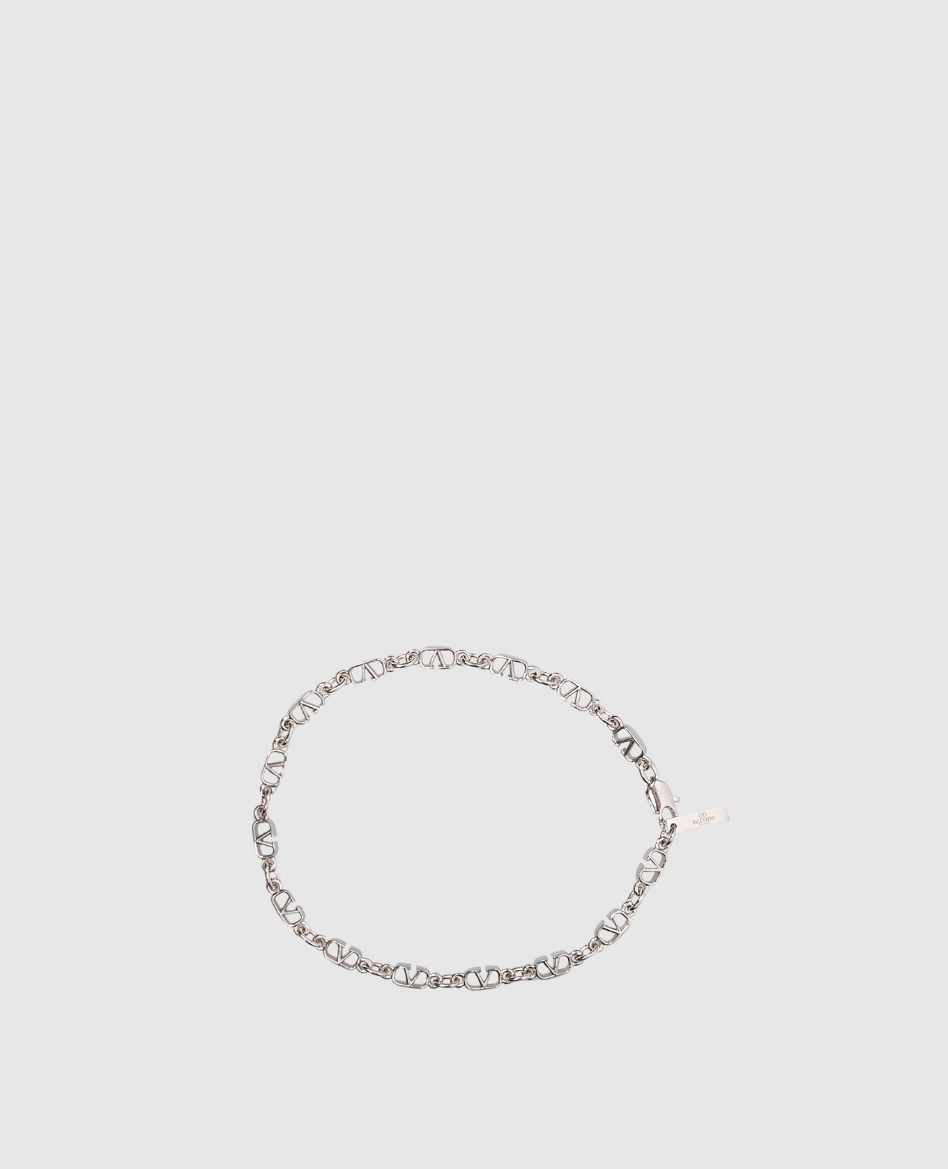

Серебристый металлический браслет Vlogo Signature, Браслеты