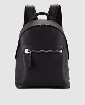 Tom Ford Чорний шкіряний рюкзак H0397LCL213S