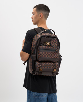 Sprayground Дитячий коричневий рюкзак FLEX CHEX CARGO 910B7674NSZ